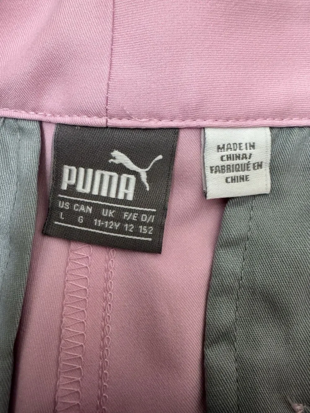 NWT's Puma Drycell Boys 12 Pink Golf Pocket Shorts Size 11/12
